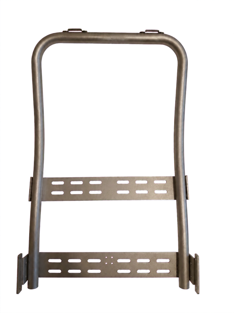 Autorska aluminiowa rama Spine Tactical - Rzut główny
